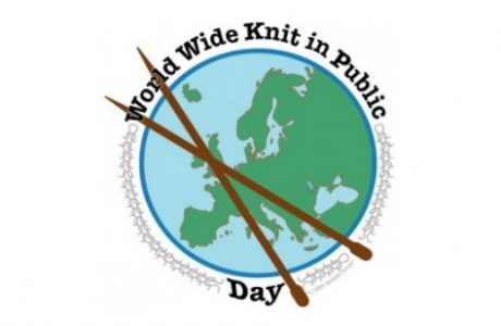 Worldwide knitting in public day