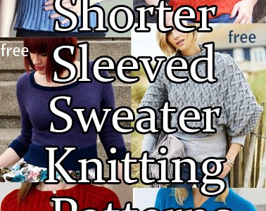 short sleeve sweater knitting patterns