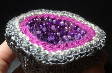 knit geode