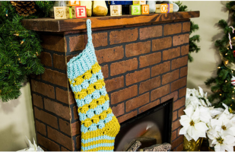 Christmas stocking Vickie Howell.