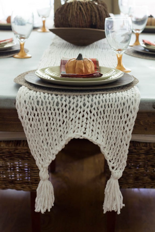 Knit a Simple Table Runner, Perfect for Fall – Knitting