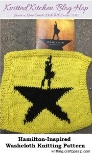 Hamilcloth — Hamilton-Inspired Washcloth Knitting Pattern – Knitting