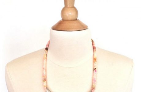 knit i-cord necklace