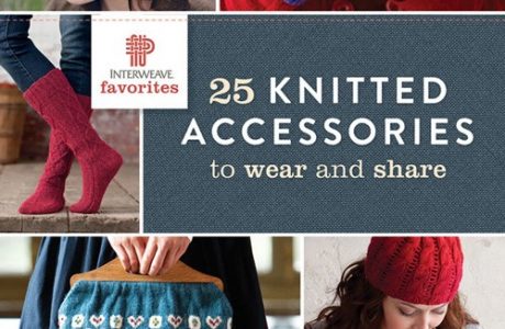 25 knitted accessories book