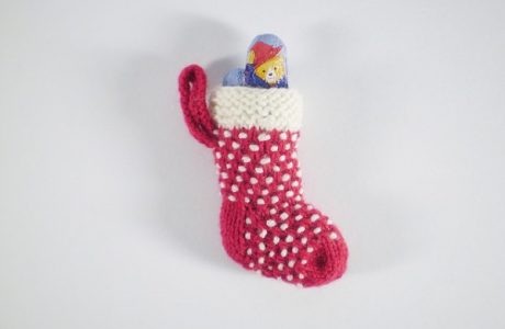 easy mini stocking to hold a little gift