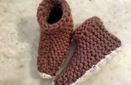 bulky toddler slipper knitting pattern