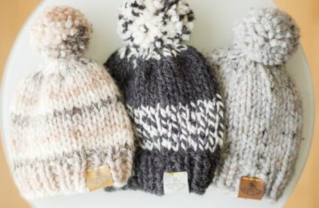 quick and simple knit baby hat