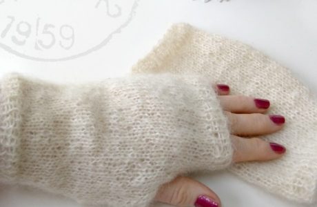 easy fingerless gloves knitting pattern