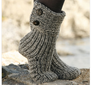 moon socks knitting pattern DROPS