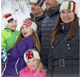 team earwarmers to knit for the winter games