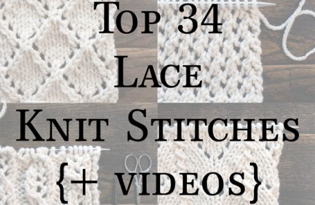 lace knitting stitches ebook
