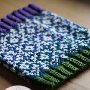 frosty twilight cowl knitting pattern