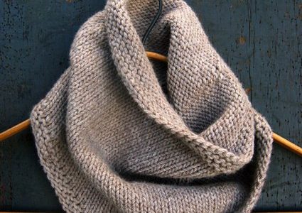 bandana cowl knitting pattern
