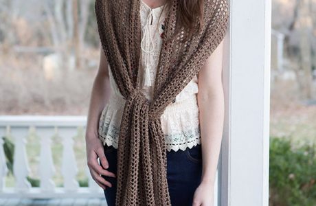 adrift lace shawl