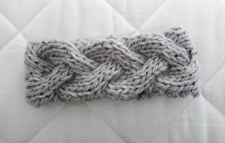 cable knit headband