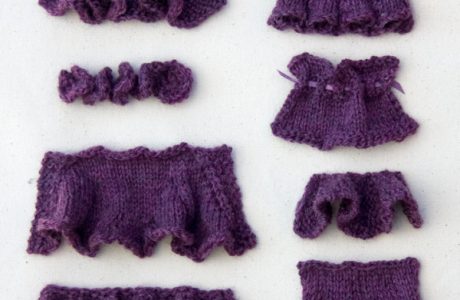 how to knit ruffles