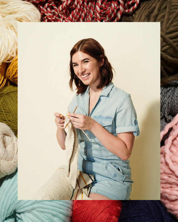 how and why to get started knitting