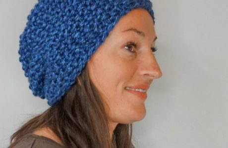 free seed stitch beanie knitting pattern
