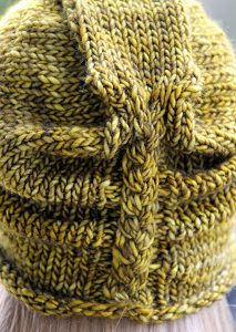 braided cable hat knitting pattern
