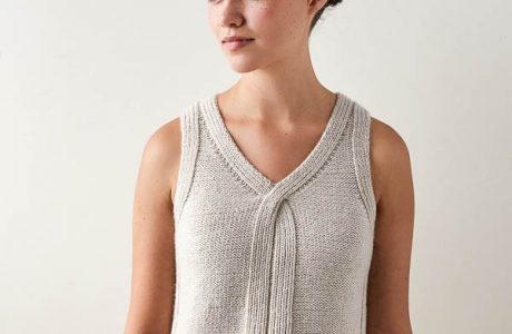 criss cross top knitting pattern