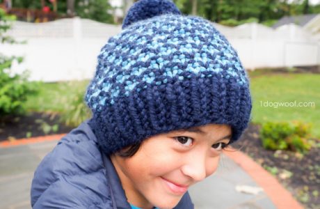 mixtape beanie knitting pattern