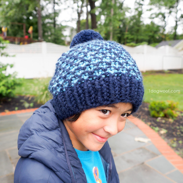 mixtape beanie knitting pattern