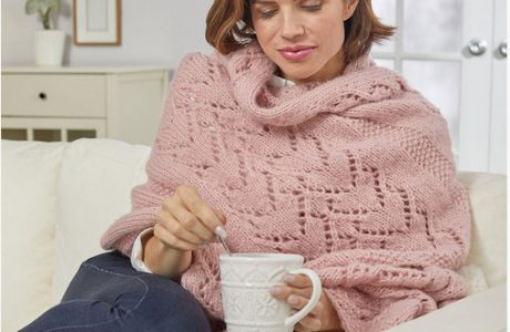heart shawl knitting pattern