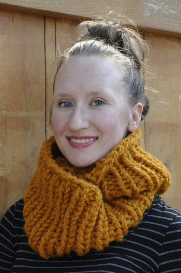 two-hour cowl knitting pattern