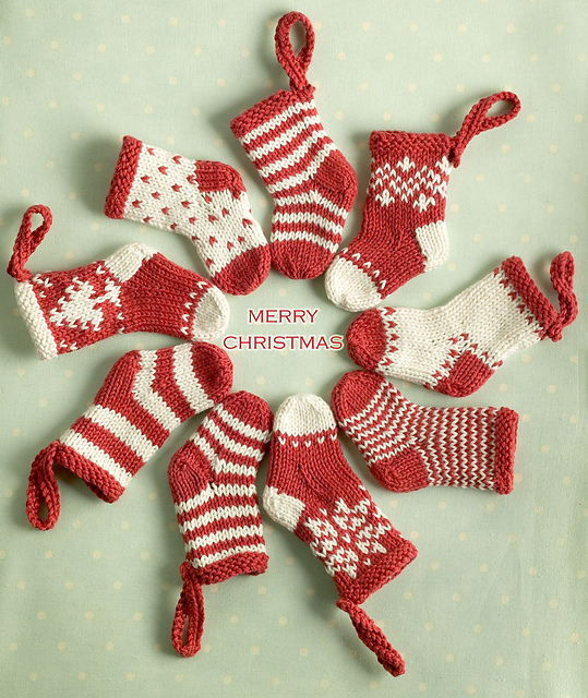 mini christmas stocking ornaments