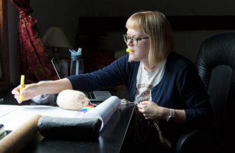 intarsia design process