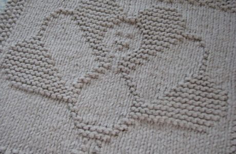 turkey knit dishcloth