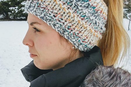 earwarmer hat knitting pattern