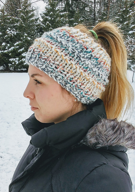 earwarmer hat knitting pattern