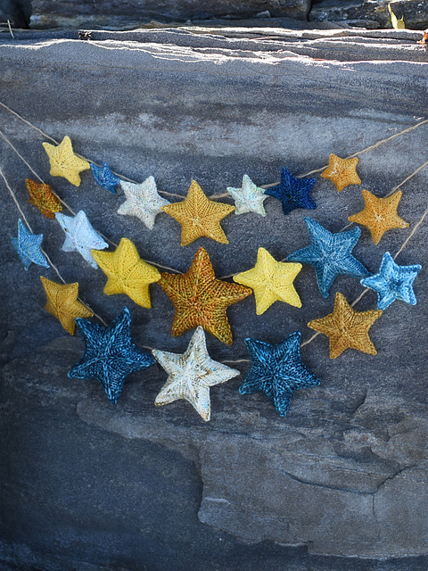 scintillation stars knitting pattern