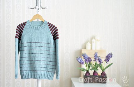 raglan sweater knitting pattern