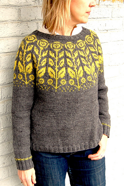 maryanna colorwork sweater