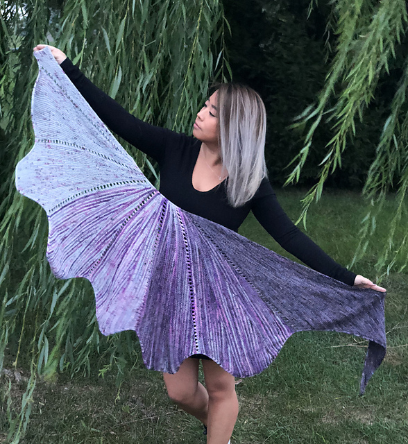 lunar revel shawl