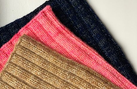 plucky knitter ribbed colw
