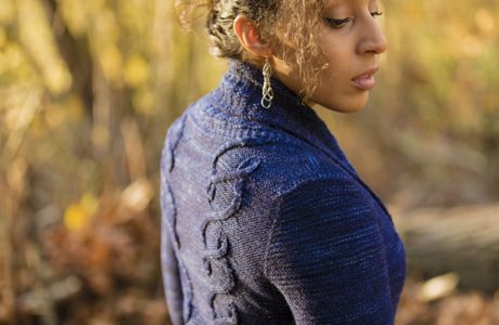 sevrine cabled cardigan