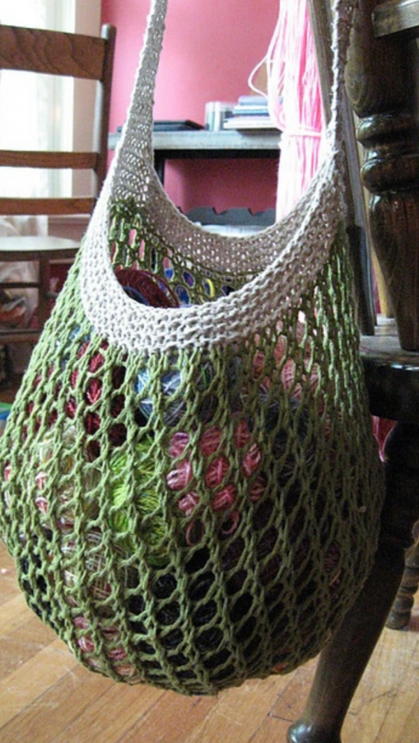 market bag knitting pattern