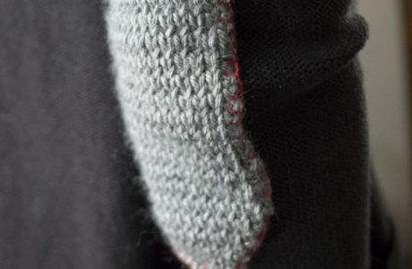 how to knit elbow patches