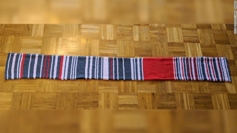 train delay scarf