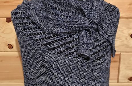 blue jean saturday shawl
