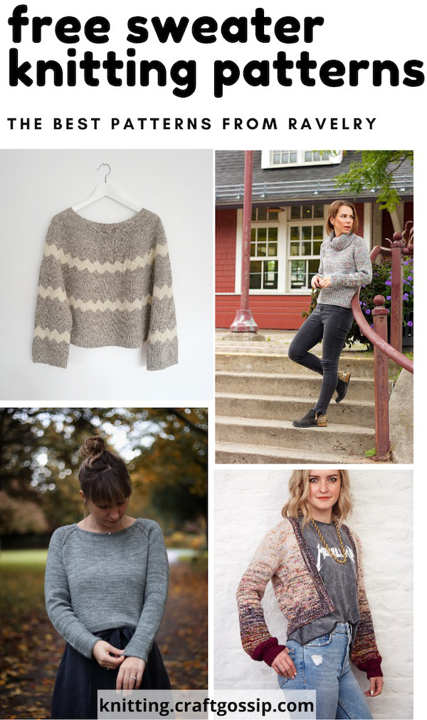 30 Easy Knit Sweater Patterns, 40% OFF