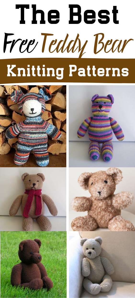 Mini Teddy Bear in Sweater Machine Embroidery Design