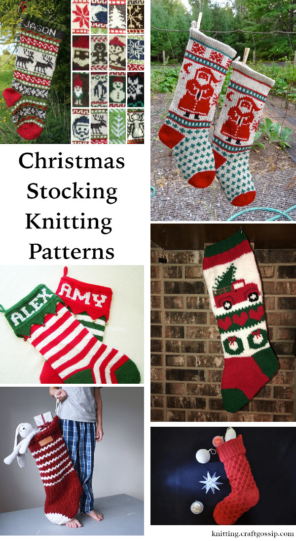 Christmas Stocking Knitting Pattern Christmas Stocking Knitting Pattern