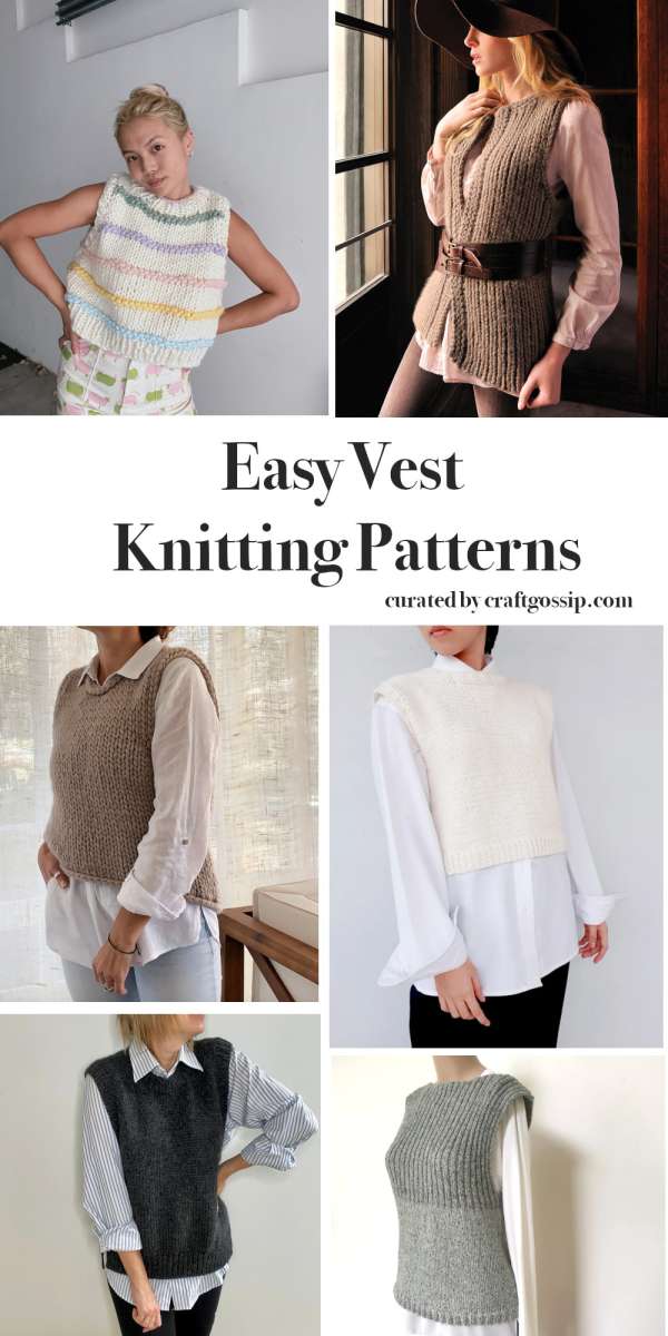 Wool Knit Vest - Ready to Wear