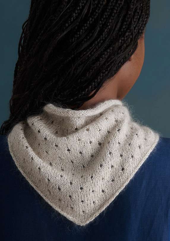Knit a Little Scarf Full of Luxury