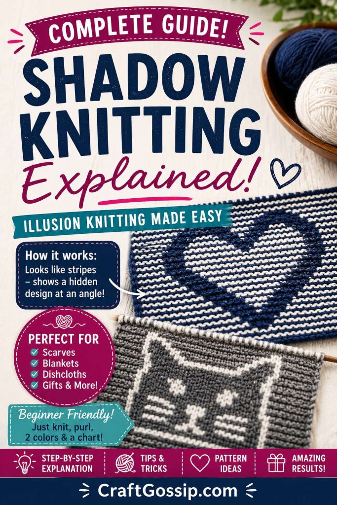 What Is Shadow Knitting? A Beginner-Friendly Guide To Illusion Knitting